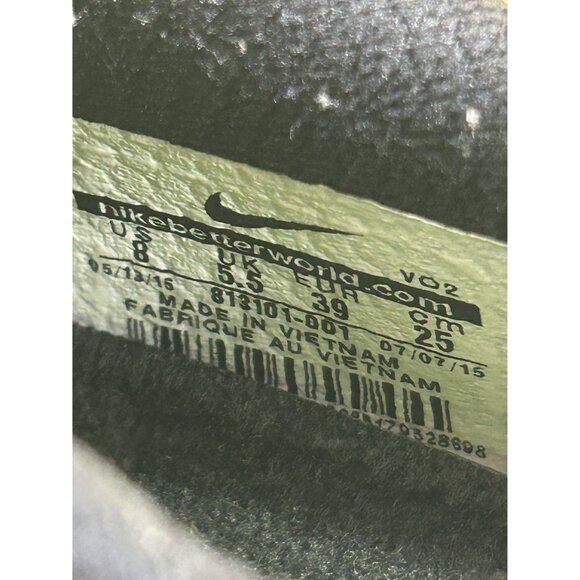 Nike Metcon 1 OG Black White Metallic Cool Grey Training Shoes Womens Size 8 - Picture 7 of 8